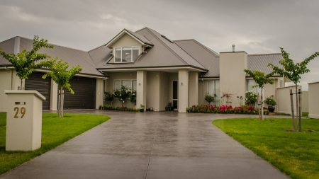 concrete driveway