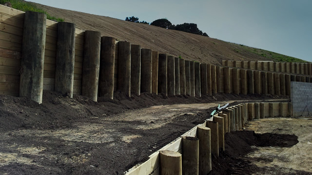 Timber Retaining Walls